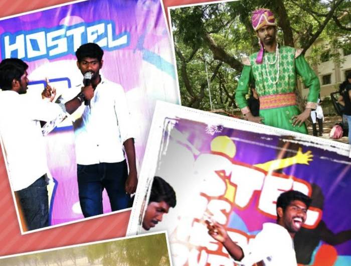 Performing at Loyola Hostel Day